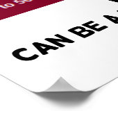 Willkommen bei Pyrocene Ära Air Quality Index Geek Poster (Ecke)