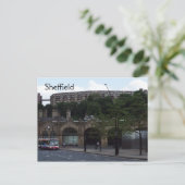 Willkommen bei Sheffield Postkarte (Stehend Vorderseite)