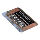 WILLKOMMEN BEI SHELBY Senior TLC Driver Magnet (Rechte Seite)