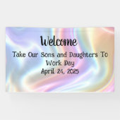 Willkommen bei Sons and Daughters to Work 2025 Banner (Horizontal)