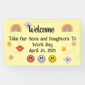Willkommen bei Sons and Daughters to Work 2025 Banner (Horizontal)