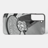 Willkommen bei Springfield Grayscale Samsung Case Galaxy Hülle (Rückseite (Horizontal))