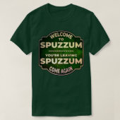 Willkommen bei SPUZZUM BC T-Shirt (Design vorne)