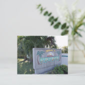 Willkommen bei St Pete Beach Postcard Postkarte (Stehend Vorderseite)