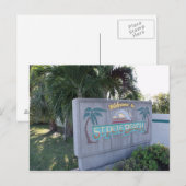 Willkommen bei St Pete Beach Postcard Postkarte (Vorne/Hinten)