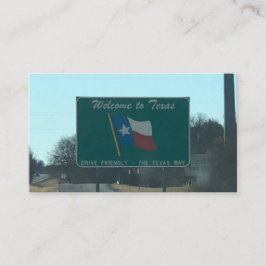 Willkommen bei Texas Business Cards Visitenkarte