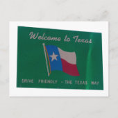 Willkommen bei texas postkarte (Vorderseite)