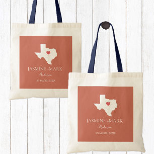 Willkommen bei Texas Wedding Party Custom Tragetasche