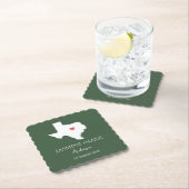 Willkommen bei Texas Wedding Party Custom Untersetzer (Vor Ort)