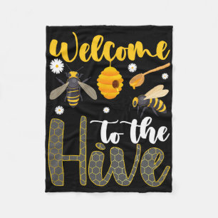 Willkommen bei The Hive Bee Lehrer Zurück zur Schu Fleecedecke
