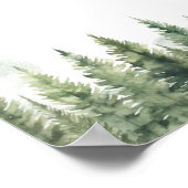 Willkommen bei The Pack Forest Wolf Poster (Ecke)