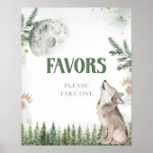 Willkommen bei The Pack Forest Wolf Poster (Vorne)