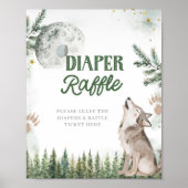 Willkommen bei The Pack Forest Wolf Windel-Raffle Poster (Vorne)