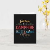 Willkommen bei unserem Campfire Karte (Gelbe Blume)