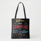 Willkommen bei unserem Campfire Tasche (Vorderseite)
