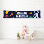 Willkommen bei unserem Classroom Banner in Navy Fu (Insitu)