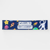 Willkommen bei unserem Classroom Banner in Navy Fu (Horizontal)