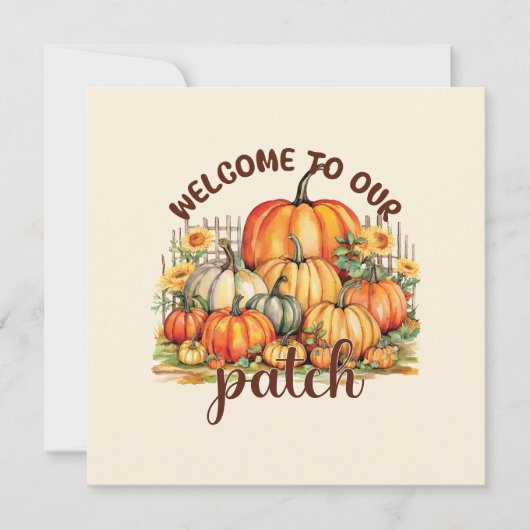 Willkommen bei unserem Patch (Vorderseite)