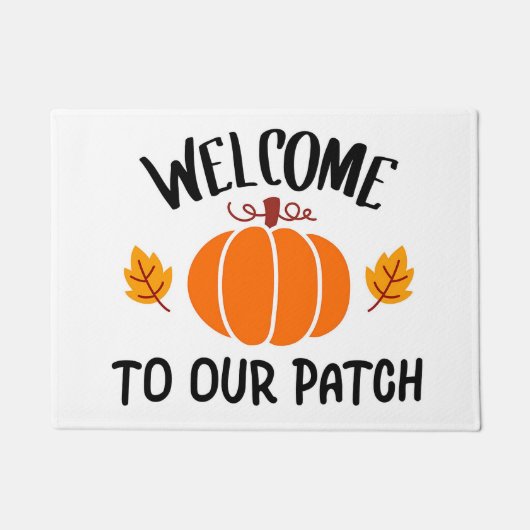 Willkommen bei unserem Patch Fußmatte (Vorderseite)