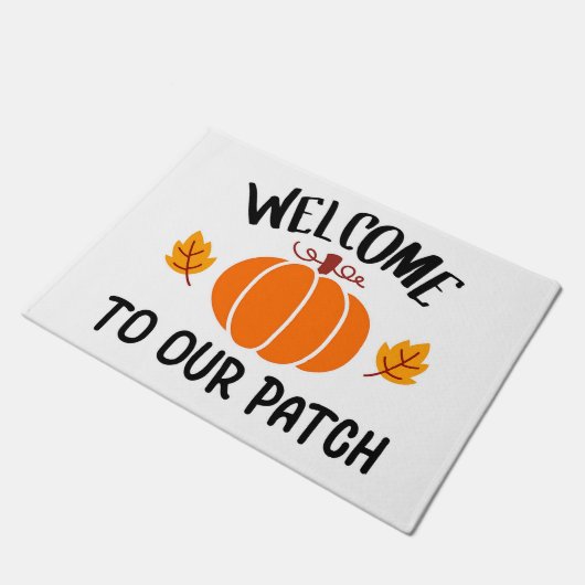 Willkommen bei unserem Patch Fußmatte (Schrägansicht)