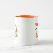 Willkommen bei unserem Patch Wordart Fall Tasse (Zentrum)