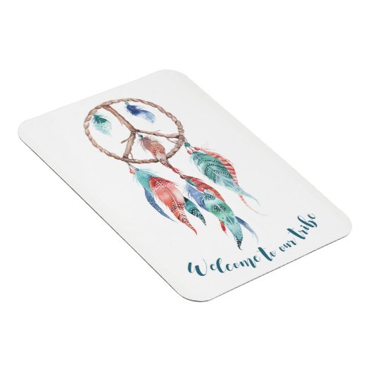 Willkommen bei unserem Stammeswunder-Tribal-Chic Magnet (Rechte Seite)