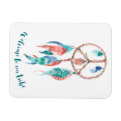 Willkommen bei unserem Stammeswunder-Tribal-Chic Magnet (Horizontal)