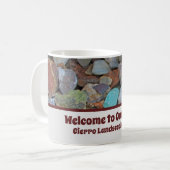 Willkommen bei unserem Team Rock Gem Foto Neuer Mi Kaffeetasse (Vorderseite Links)