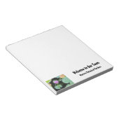 Willkommen bei unserem Team Water Lily Blume Mitar Notizblock (angewinkelt)