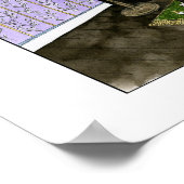 Willkommen bei unserer World Poster Print (Ecke)