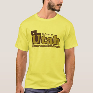Willkommen bei Utah Parody mit humorvollen "komisc T-Shirt