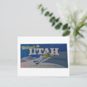 Willkommen bei utah postkarte (Stehend Vorderseite)