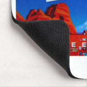 Willkommen bei Utah Sign Mousepad (Ecke)