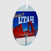 Willkommen bei Utah Sign Ornament (Vorderseite)