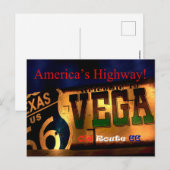 Willkommen bei Vega Postcard Postkarte (Vorne/Hinten)