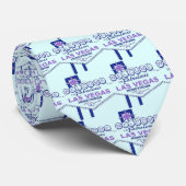 Willkommen bei Vegas Retro Krawatte (Gerollt)