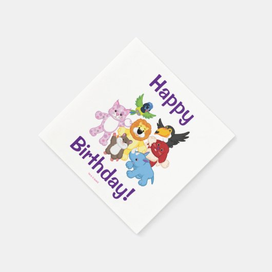 Willkommen bei Webkinz! Serviette (Ecke)