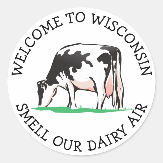 Willkommen bei Wisconsin Spaß Stickers (Vorderseite)