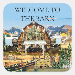 Willkommen beim Barn Sticker Herbst/Ernte