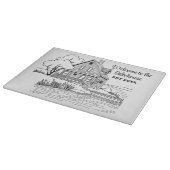 Willkommen beim benutzerdefinierten Text von Lakeh Schneidebrett (Ecke)