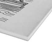 Willkommen beim benutzerdefinierten Text von Lakeh Schneidebrett (Ecke)