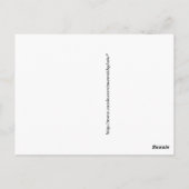 Willkommen beim Blue Sign von Pure Michigan Postkarte (Rückseite)