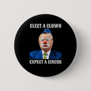 Willkommen beim Clown in Amerika 1 Button