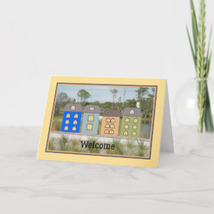 Willkommen beim Design der Neighborhood Party Card Einladung