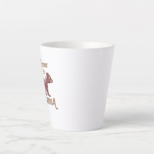 Willkommen beim kalifornischen Bären Milchtasse (Vorderseite)