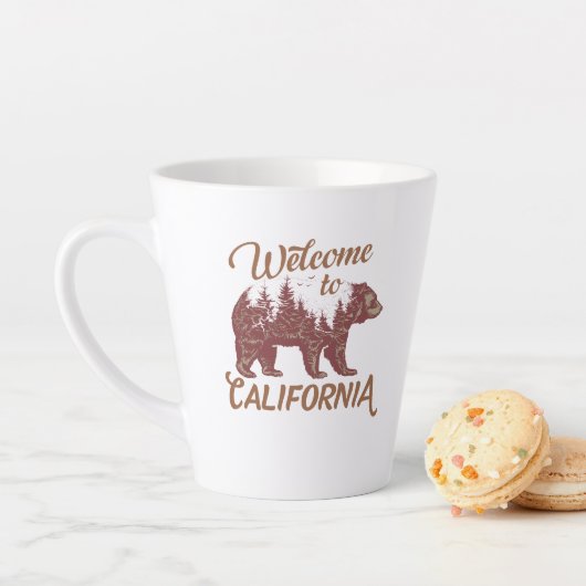 Willkommen beim kalifornischen Bären Milchtasse (Beispiel)