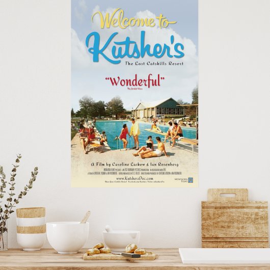 Willkommen beim Kutshers Film Poster (Küche)