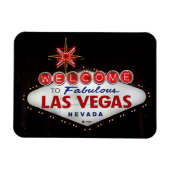 Willkommen beim Las Vegas Sign #2 Magnet (Horizontal)