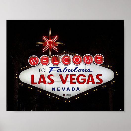 Willkommen beim Las Vegas Sign #2 Poster (Vorne)