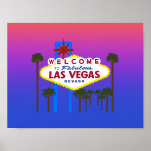 Willkommen beim Las Vegas Sign #3 Poster